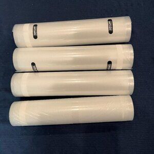 Lot of 4 Kirkland 11" Foodsaver Rolls - NEW